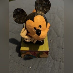 Disney Mickey Mouse Figurine with Black and Yellow Accents